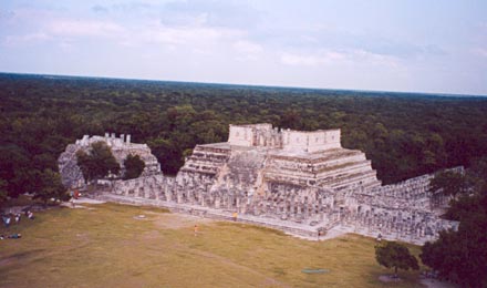 Sacrificial Temple from El Castillo